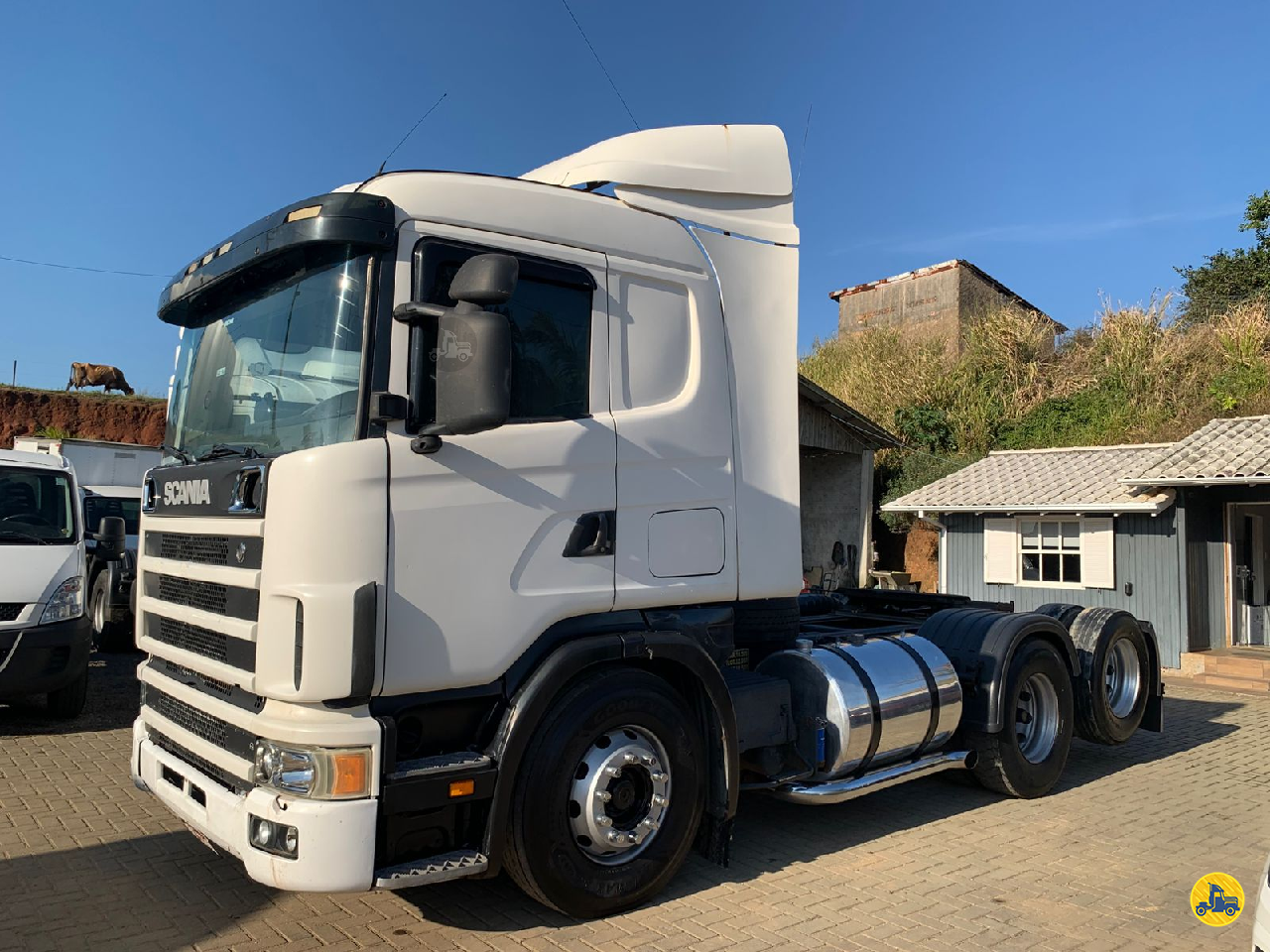 CAMINHAO SCANIA SCANIA 124 400 Cavalo Mecânico Cavalo 6x2 Freccia Caminhões JAGUARUNA SANTA CATARINA SC